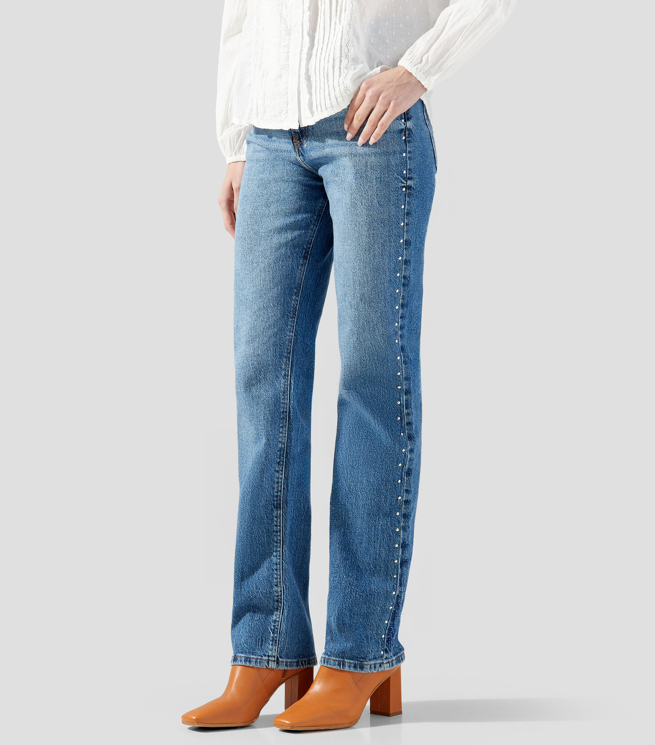 Jeans recto Mujer